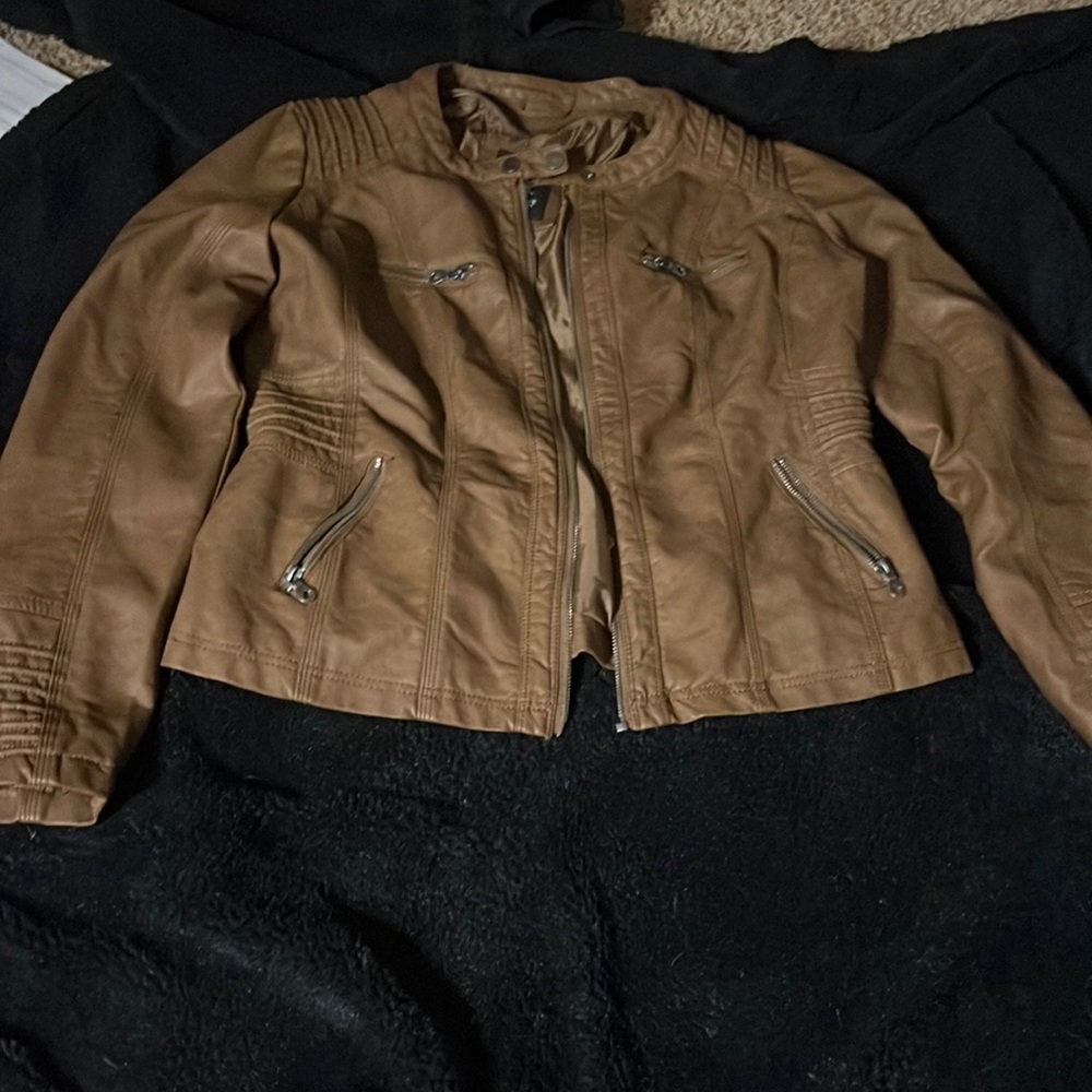 Leather jacket